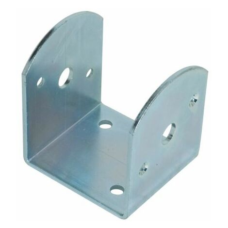 STAFFA PER TRAVI INCLINATE  mm. 70x70x80 h 15 PZ
