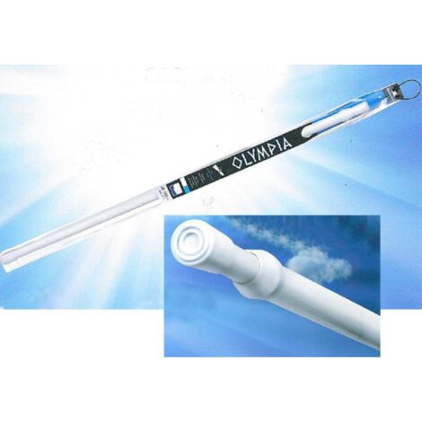 STANGHETTA A MOLLA OLYMPIA col. Bianco cm. 40÷60 20 PZ