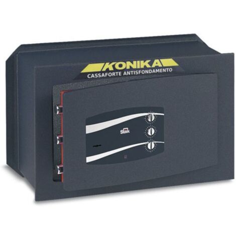 Stark CASSAFORTE DA MURO Chiusura con chiave+combinatore mm. 490x195x320 h