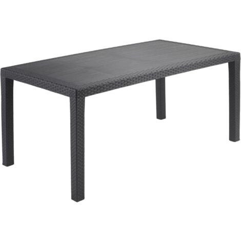 TAVOLO JOKER cm. 138x78x72 h col. Antracite