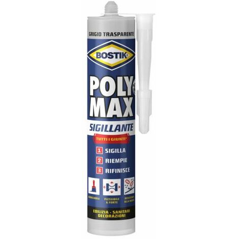 BOSTIK POLYMAX SIGILLANTE 280 ML GRIGIO TRAS CART