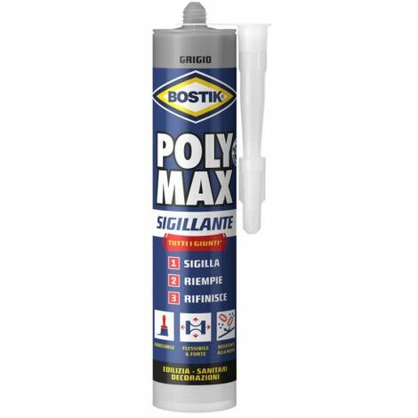 BOSTIK POLYMAX SIGILLANTE 280 ML GRIGIO CARTUC