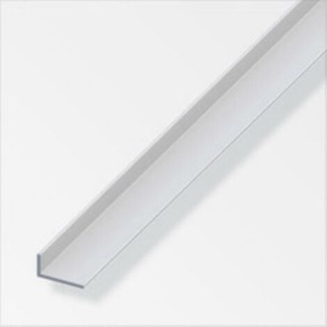 Alfer aluminium gmbh 2mt profilo angolare in alluminio anodizzato colore argento 05053