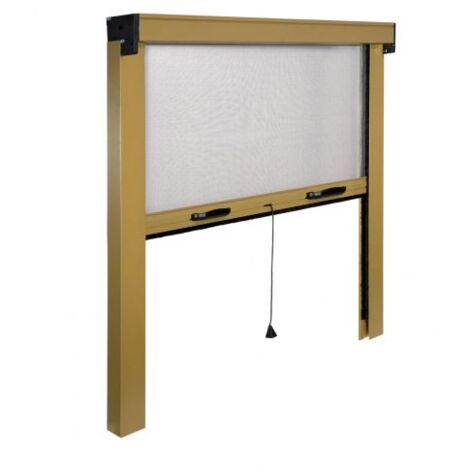 ZANZARIERA VERTICALE IN KIT col. Bianco (RAL 9010) cm.140x240
