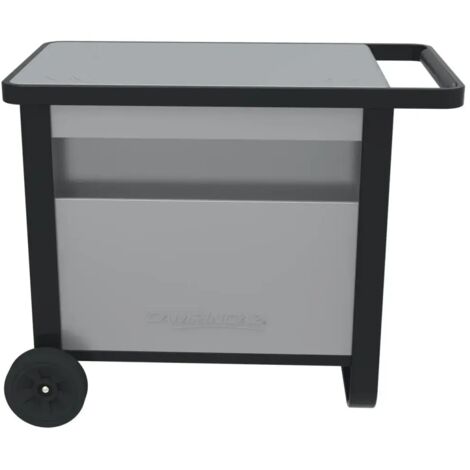 Carrello Trolley Pieghevole per la Spesa in Acciaio Susanna Grigio | Leroy Merlin