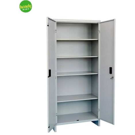 Armadio Tuttopiani Smontato Prometal Verniciato Grigio - H.Mm 1795- Mm 600X400 - 1 Pz