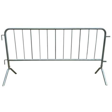 TRANSENNA MODULARE FERRO ZINCATO BARRIERA STRADALE CM 200X100 (38949)