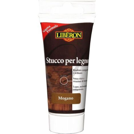 STUCCO V33 LIBERON PER LEGNO ALL'ACQUA COLORE MOGANO CONFEZIONE 50 GR (02124)