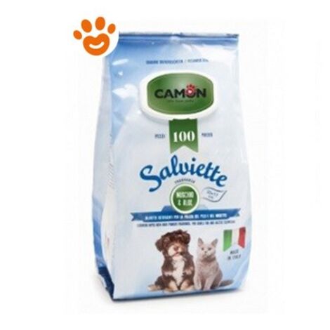 Camon Dog &amp Cat Salviette  - Camon Dog &amp Cat Salviette - Muschio e Aloe