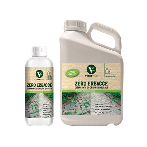 ERBICIDA DISERBANTE NATURALE VERDEVIVO ADAMA ZERO ERBACCE CONFEZIONE 1LT (19755)