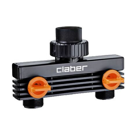 Claber DERIVAZIONE A DUE VIE 'Art. 8589' 3/4' maschio - blister
