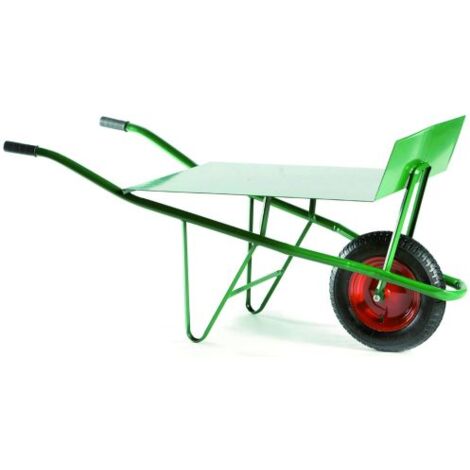 CARRIOLA PIANA PER AGRICOLTURA piano in lamiera cm. 60x100