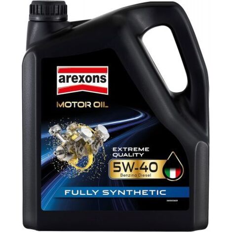 Arexons olio motore arx 5w40 4lt lubrificante sintetico