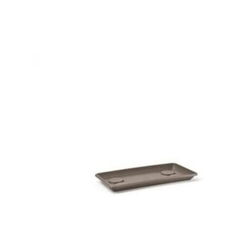 Sottofioriera rettangolare anthea Veca 55x27 cm colore avana