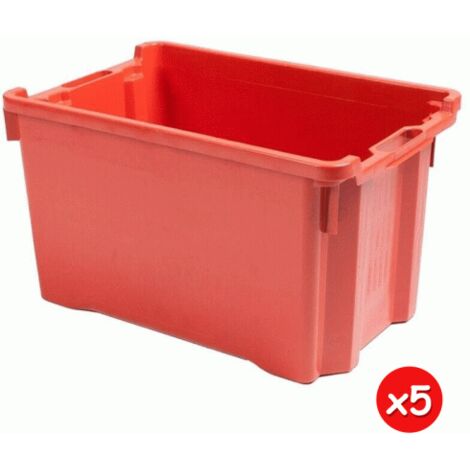 CASSETTA MULTIUSO CHIUSA CASSE AGRICOLE PER RACCOLTA UVA OLIVE 40 LITRI 21691/5