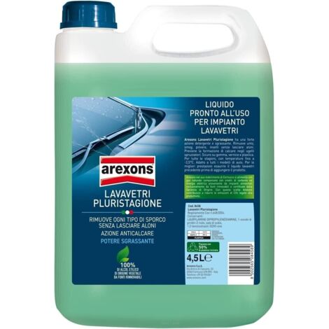 Lavavetri Pluristagione -3.5°C AREXONS Liquido Sgrassa Tergicristalli Auto - 4.5 L