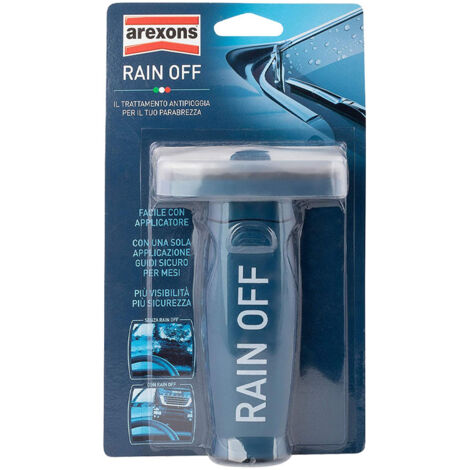 AREXONS RAIN OFF 100 ML IDROREPELLENTE REPELLENTE PER PIOGGIA ANTI GOCCIA 05682