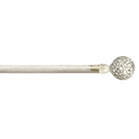 BASTONE METALLO D 20/17 120/210CM RICAMO AVOR/ORO 6 PZ