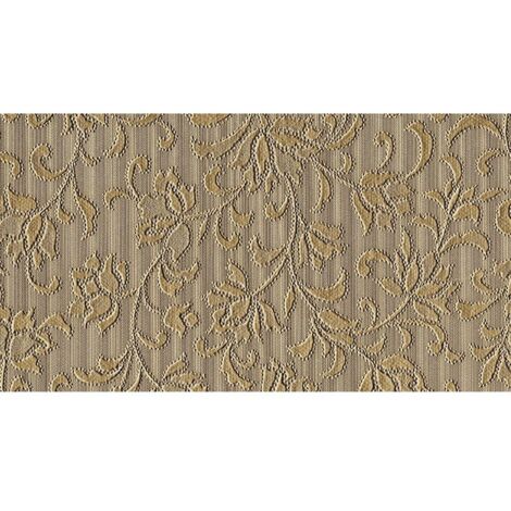 TOVAGLIATO IN PVC FANTASTIK LINEA NATALIZIA 514-52 GOLD  Rotolo cm.140 (H) x 20 mt (L)