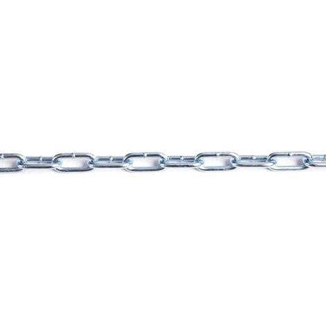 1CF CATENA ORNAMENTALE PRETAGLIATA OVALE 2,5 mt - ottonata