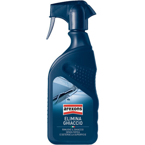Elimina Ghiaccio Deghiacciante Vetri Auto Spruzzo 500ml Arexons Rimuovi Ghiaccio