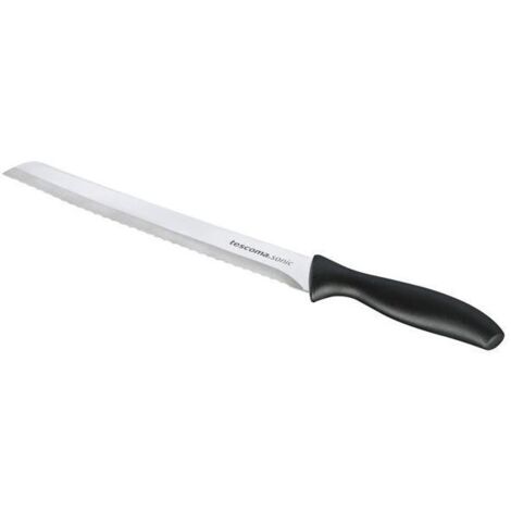 Coltello pane Tescoma 862050 sonic acciaio inossidabile lama 20 cm colore nero