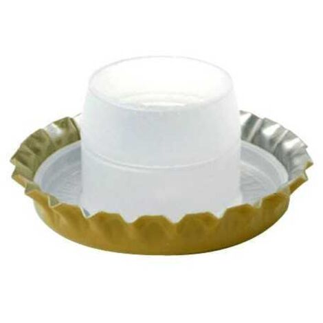 Tappi Corona per Bottiglie - Acciaio Zincato - 29mm 100pz