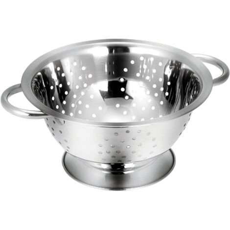 Tescoma 428510 GrandChef Colapasta con Base, Acciaio Inossidabile, 24 cm