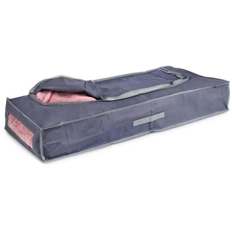 CONTENITORE PER INDUMENTI cm 105 x 45 x 16 - grigio chiaro/scuro (1/5)