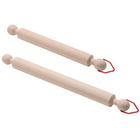 Mattarello legno faggio Ø 4 cm – 40 cm certificato FSC – GIOSTYLE