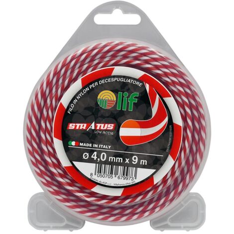 FILO PROFESSIONALE SILENZIATO 'STRATUS' quadro elicoidale mm 4,0 mt 9