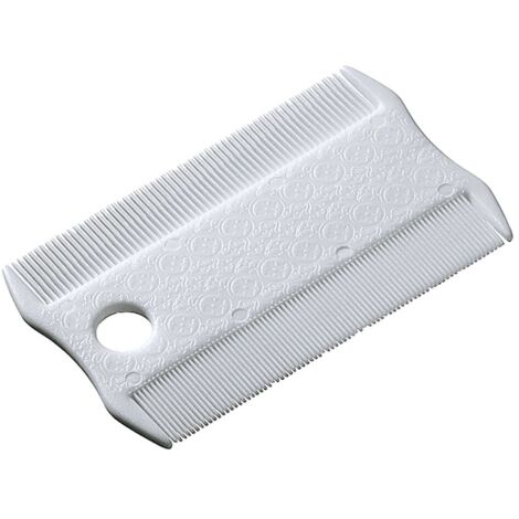 PETTINE ANTIPULCI DOPPIO 'GRO' cm 8,5 x 5,3 x h.0,3