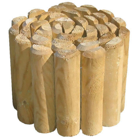 BORDATURA MODULARE IN LEGNO 'ROLLBORDER' sezione 6 x 20 cm - lungh. 2 metri