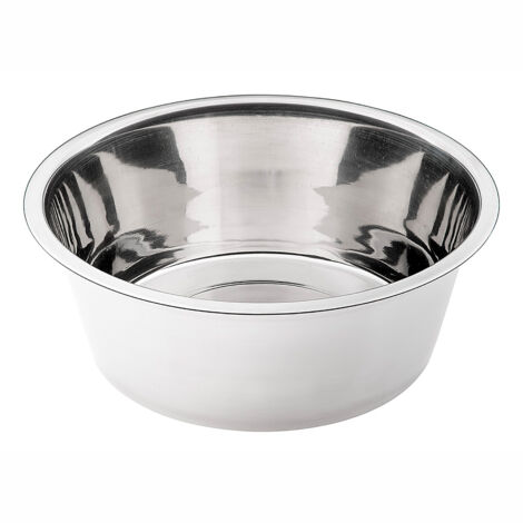 Ferplast ORION Ciotola in acciaio inox. 6 misure. Variante KC 60 - Misure: Ø 28.2 x h 10.9 cm - 4.5 L -