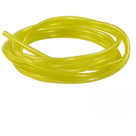 Tubo per carburante in PVC colore giallo trasparente uso professionale -Ø 3.2 mm
