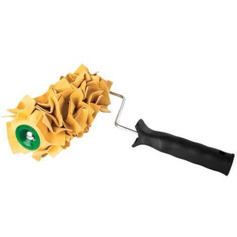 Colorea rullo effetto tamponato cm 20 per idropitture e rivestimenti decorativi   rullo 50 mm   braccio 6 mm