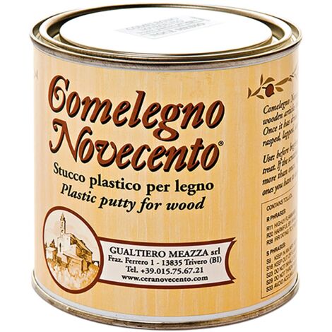 1PZ STUCCO MONOCOMPONENTE PER LEGNO Comelegno - ml. 750 mogano