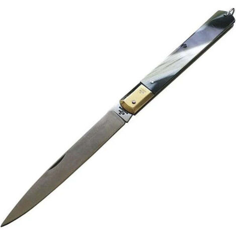 Coltello Sfilato 'Il Siciliano' Mm 170 Lama In Acciaio Inox.Manico In Finto Corno
