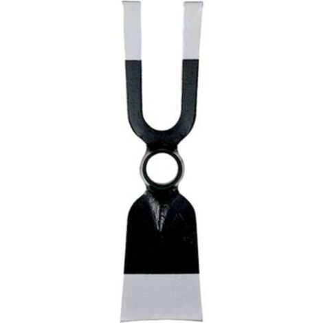 ZAPPA BIDENTE OCCHIO TONDO 228 ORSATTI - ACCIAIO FORGIATO GR 600 MM 80X310 SM.MM 32 - 1 pezzo