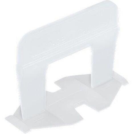 Raimondi BASE LIVELLANTE CON FERITOIA PER CUNEO PER PIASTRELLE 3/12 MM H mm. 12  fuga mm.1 - 300 pz.