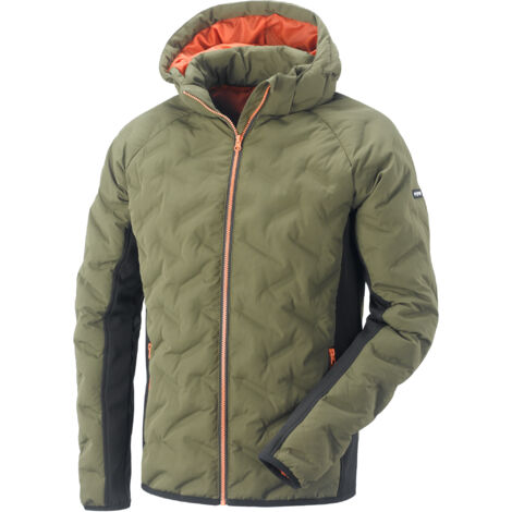 GIUBBINO 'DAKOTA' taglia M - oliva/arancio (1/3)