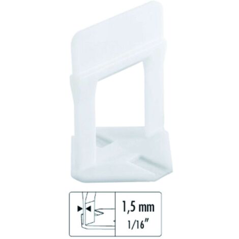 Raimondi BASE LIVELLANTE CON FERITOIA PER CUNEO H mm. 20  fuga mm. 1,5 - 400 pz.