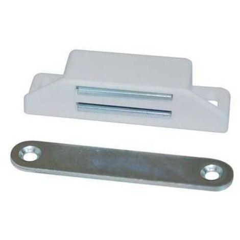 CHIUSURA MAGNETICA mm 19 x 65 bianco