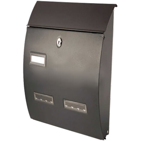 Cassetta Postale Porta Rivista 708B Cm 27 X 12 X H 40 - Marrone Null