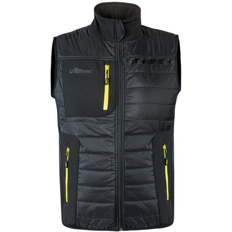 Gilet Black Carbon Xl Wall Upower