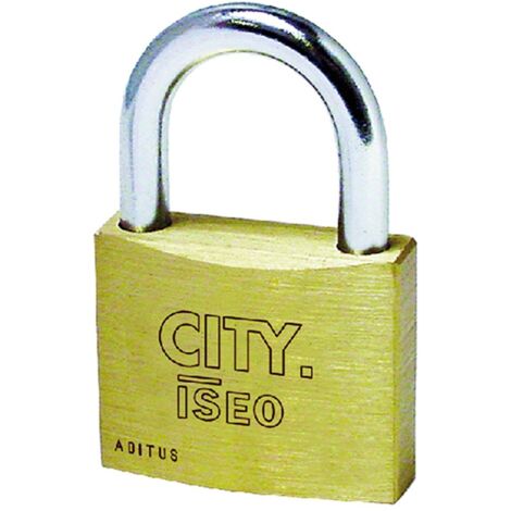 LUCCHETTO RETTANGOLARE mm 60 ISEO 10 PZ
