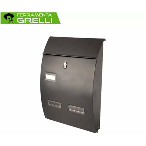 CASSETTA POSTALE PORTA RIVISTA '708B' cm 27 x 12 x H 40 - antracite