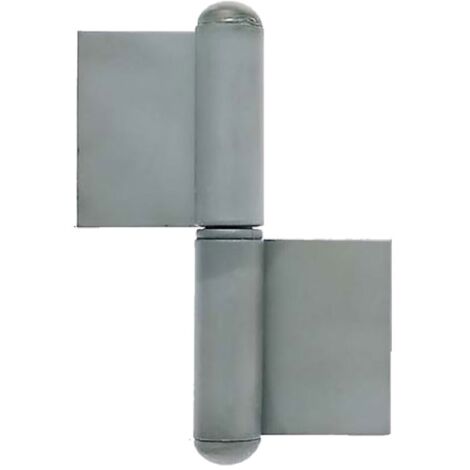 CERNIERA IN ACCIAIO ART.1222 destra - mm 62 x 56 - ali 30 mm