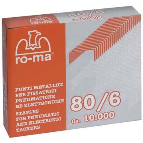 Romeo Maestri Punti Per Fissatrice Pneumatica Mod. 80/12 - Cf. 10000 Pz