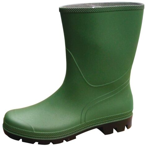 STIVALI IN PVC PER GIARDINO - Tronchetto - Verde 38 - Verde